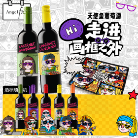 智利天使鱼画框系列葡萄酒  750ml