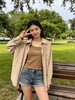 418良粉节|2026 活动爆款 品牌促【自营】衣周期 （两件套）9078 23%天丝 衬衫➕背心套装两件套上衣-喜出 商品缩略图2