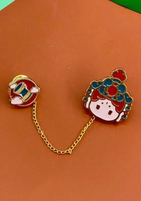 读者书店 | 胸针-羯鼓飞天-新鲜敦煌系列