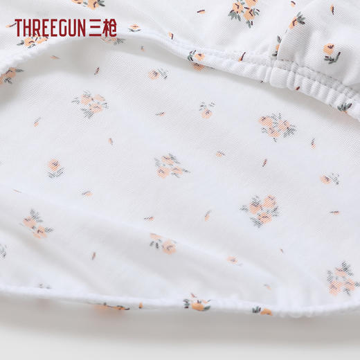 Threegun三枪 舒肤棉抗菌女三角裤（3枚装）-T40003B02 商品图3