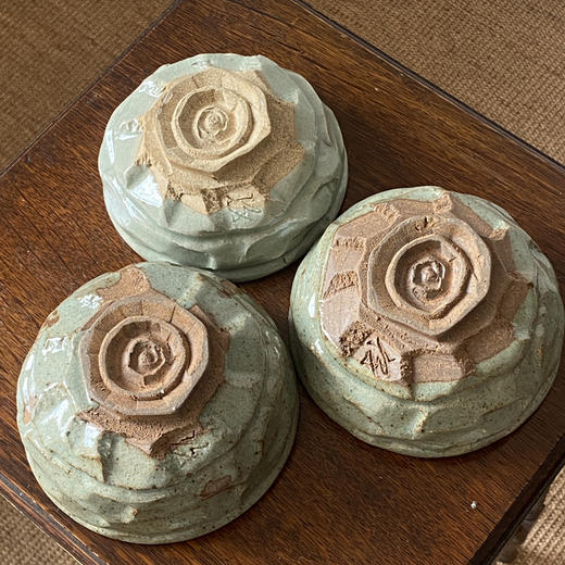 【苏州】日本中古粗陶手作器皿 带签章 X1520 商品图4