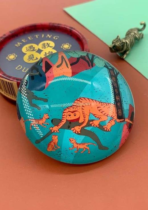 读者书店 | 水晶冰箱贴-萨埵饲虎-遇见敦煌系列 商品图0