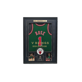 收藏系列 罗斯 绿色球迷版 亲笔签名球衣