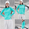 [79元团！带帽款！]纳趣女士春秋连帽速干长袖T恤吸湿排汗速干瑜伽跑步登山徒步WT25705 商品缩略图2