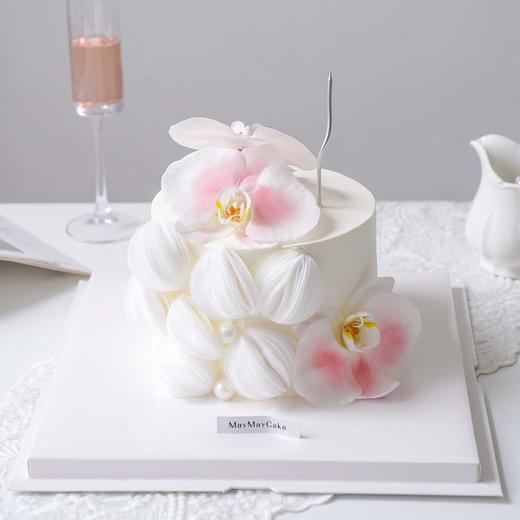 优雅|蝴蝶兰蛋糕【B5228】 商品图1