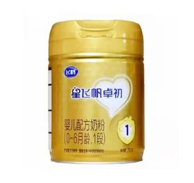 飞鹤星飞帆卓初1段婴儿配方奶粉750g一箱6桶