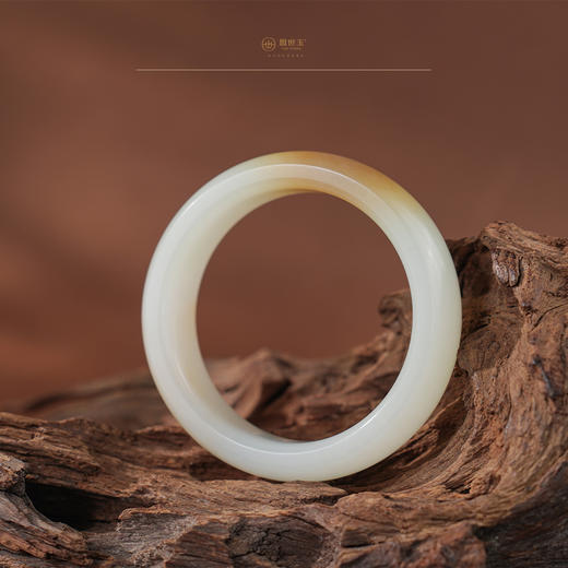 【花颜】一口糖羊脂玉手镯（圈口56.0） 商品图4