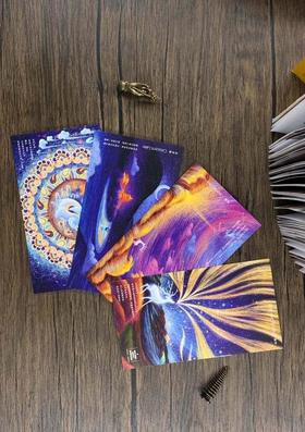 读者书店 | 明信片-九色神鹿-遇见敦煌系列