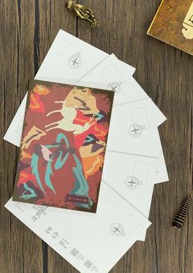 读者书店 | 明信片-鹿王本生-遇见敦煌系列