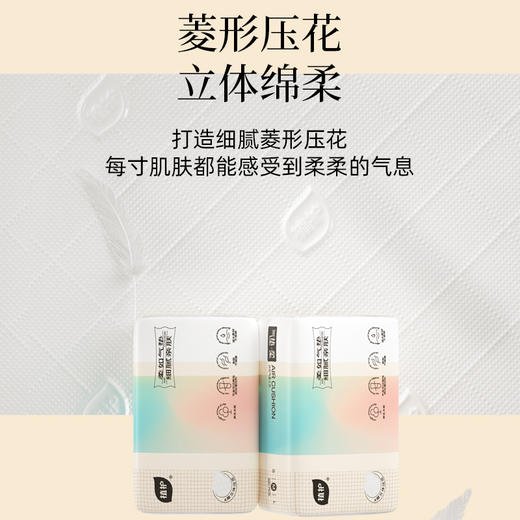 植护 气垫纸巾（幻彩系列）140×175/4层 80抽×6包/提 商品图4