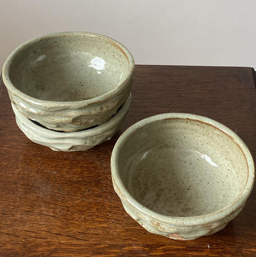 【苏州】日本中古粗陶手作器皿 带签章 X1520 商品图1