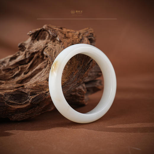 【娇妍】羊脂白玉（圈口58.5） 商品图0