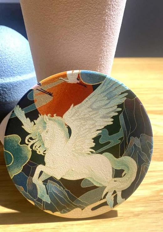 读者书店 | 陶瓷杯垫-以梦为马-遇见敦煌系列 商品图0