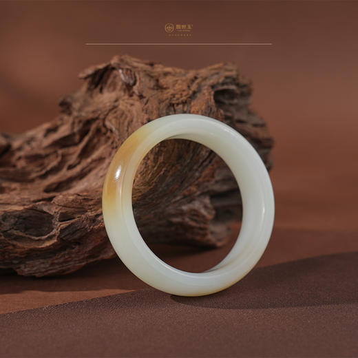 【花颜】一口糖羊脂玉手镯（圈口56.0） 商品图3