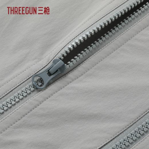 Threegun三枪 廓机能翻领短袖男外套-T80121A01 商品图4