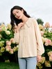 418良粉节|2026 活动爆款 品牌促【自营】衣周期 5096 韩系减龄翻领宽松版衬衫上衣-喜出 商品缩略图1