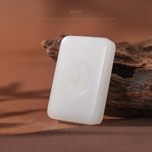 【梵华度母牌】羊脂白玉 商品图5