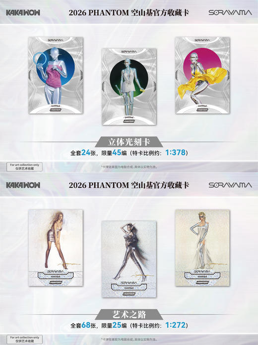 卡卡沃 2026 Phantom 空山基收藏卡 商品图11