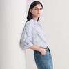 EITIE爱特爱气质通勤印花直筒衬衫上衣8609301 商品缩略图1
