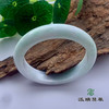 派瑞翡翠 翡翠手镯 糯种 浅绿 商品缩略图0