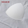 Threegun三枪 水柔棉印花V领开襟短袖女衫-T80032A01 商品缩略图6