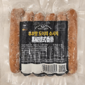 德式香肠黑椒味200g 도이치소시지후추맛200g
