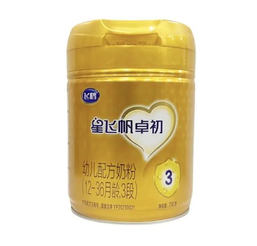 飞鹤星飞帆卓初3段婴儿配方奶粉750g一箱6桶 商品图0