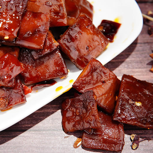 【休闲零食】七夕情板桥豆干麻辣味袋装 120g/袋 商品图3