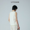 LIYIHAN 2026夏季通勤新款女灰色背心真丝吊带百搭舒适小众设计感 商品缩略图4