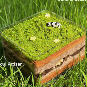 微景观盒子蛋糕