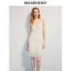 【商场同款】MAXRIENY精致浪漫吊带连衣裙法式度假印花蕾丝裙25夏(货号:MC86DR299) 商品缩略图2