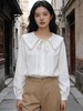 418良粉节|2026 活动爆款 品牌促【自营】衣周期 5096 韩系减龄翻领宽松版衬衫上衣-喜出 商品缩略图3