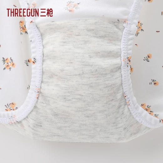 Threegun三枪 舒肤棉抗菌女三角裤（3枚装）-T40003B02 商品图1