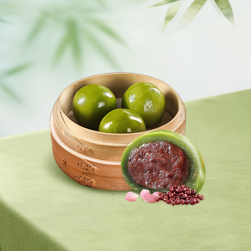 包邮  唐语自制手工青团 （传统点心）6枚/盒