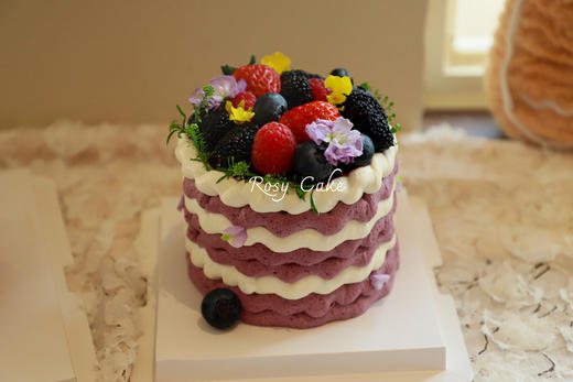 蓝莓桑葚酸奶芝糕 商品图0