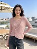 418良粉节|2026 活动爆款 品牌促➡️薄款【自营】衣周期8566镂空不规则设计感针织上衣-喜出 商品缩略图6