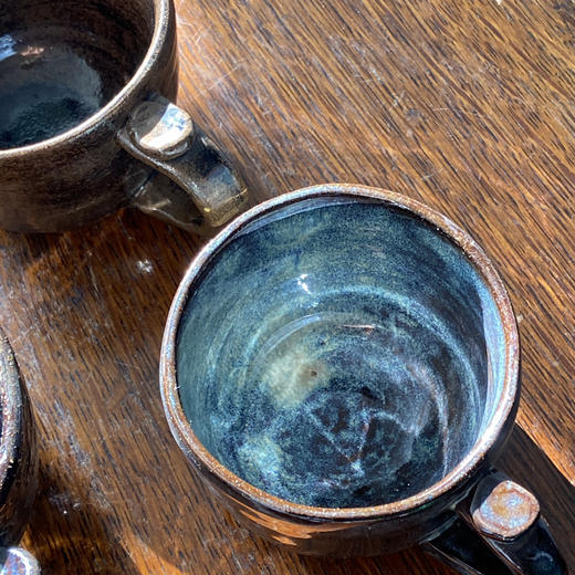 【苏州】日本中古粗陶茶杯 带签章 X1526 商品图8