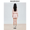 【商场同款-浅春系穿搭】MAXRIENY玫瑰套装短裤浅藕粉复古高腰裤(货号:MC86PA025) 商品缩略图3