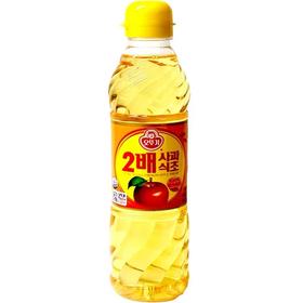 不倒翁2倍苹果醋오뚜기2배사과식초500ml