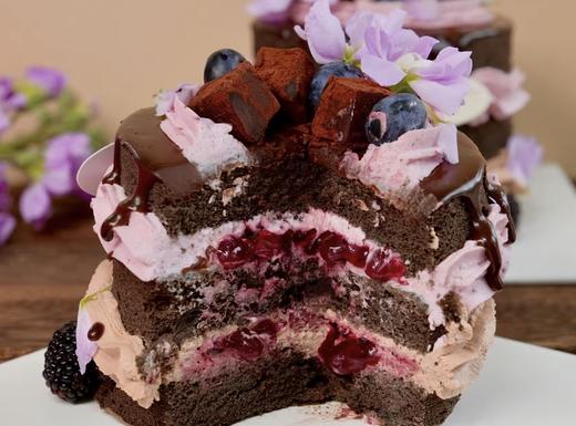 巧乐桑葚（四英寸）-巧克力奶油-桑葚奶油 商品图1