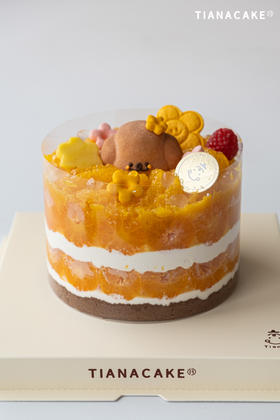 橘星高照【乌龙茶砂糖橘蛋糕】