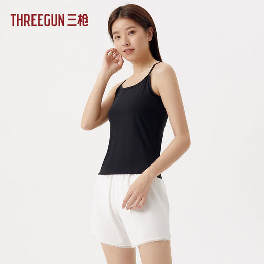 Threegun三枪 【舒木尔】女士吊带打底背心-30746A011 商品图1