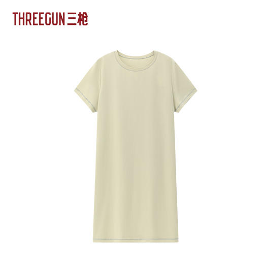 T70026A01 冰泉沁爽棉圆领短袖女家居裙-T70026A01 商品图1