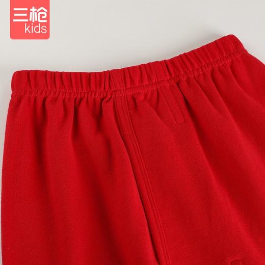 Threegun三枪 【新疆棉】磨毛男童圆领儿童保暖内衣套装-29307D911 商品图6