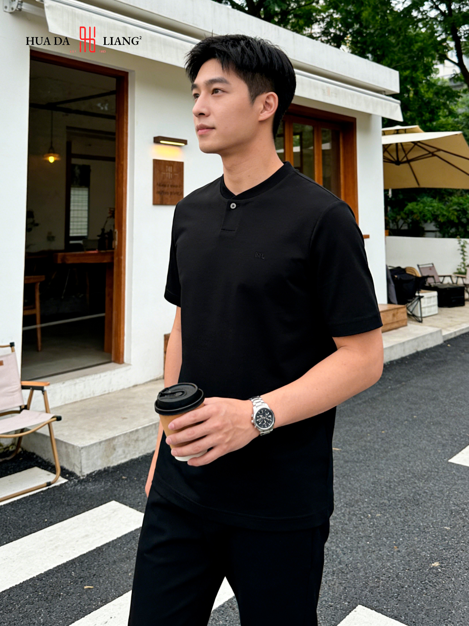 男装26春夏新品圆领短袖T恤2219-1315