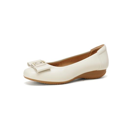 【牛皮/羊皮革】西村名物2026年春季新款舒适低跟羊皮内里内垫浅口单鞋T26AE17941 商品图8