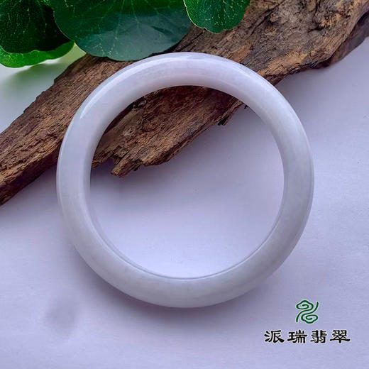 派瑞翡翠 翡翠手镯 糯种 浅紫 商品图1