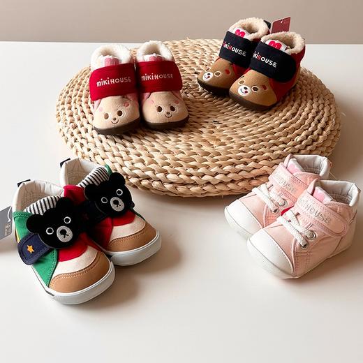 mikihouse 25AW 冬季新款童鞋学步鞋棉鞋 商品图2