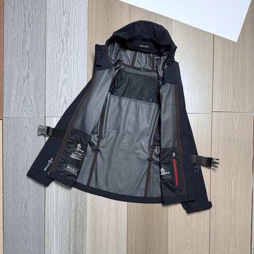 MK Moncler Grenoble Fex连帽配腰带户外夹克 三层平纹GORE-TEX织物制成 商品图4