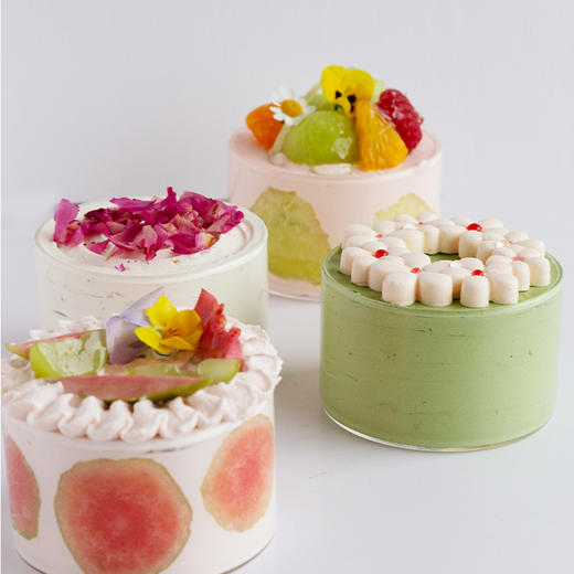 「四季·春」4款人气好味蛋糕礼盒（mini款*4）｜每款尺寸：直径7.5cm左右、高5cm左右 商品图3